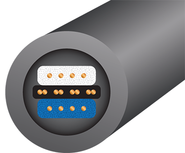 Кабель межблочный аудио Wire World (QBI1.0M-8) Equinox 8 Balanced Audio Interconnect