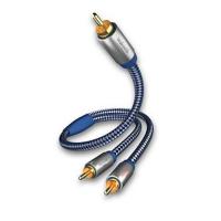 In-Akustik Premium Y-Subwoofer Cable Y-Sub RCA-2RCA 2.0m 0040802 в магазине adk/audio