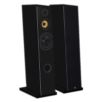 Davis Acoustics Courbet n° 8 Black high glossy