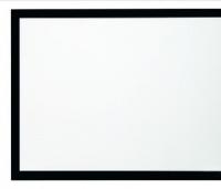 Экран на раме Kauber Frame Velvet Cinema, 99" 16:9 White Flex, область просмотра 124x220 см., размер по раме 140x236 см. в магазине adk/audio